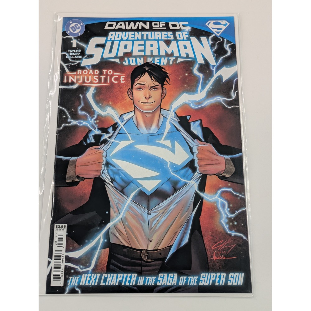 DC Comics Adventures of Superman Jon Kent 1 Road to Injustice Dawn of DC 2023